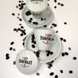 2 tazzine Caffè Taberlet con o senza tappi